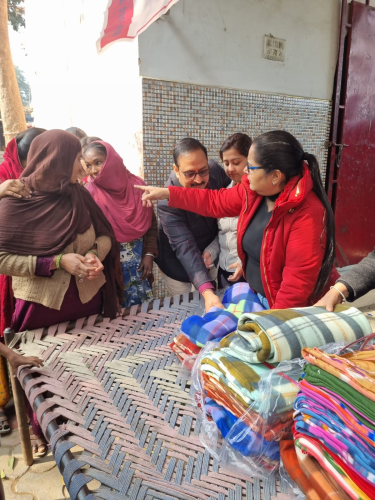 Blankets Distribution